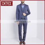 Wedding Blue New Design 3 Piece Coat Pant Men Suit thumbnail-1