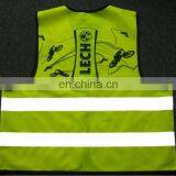 New Attractive Looking no Printing Foldable Reflective Safety Vest/jacket thumbnail-2