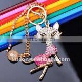 CATWOMAN CRYSTAL KEYCHAIN