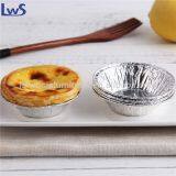 Disposable Egg Tarts Mold Round Aluminum Foil Pie Mould for Steamed Cupcake Rice Cakes Tartlets Small Baking Tools thumbnail-3