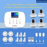 High Quality Home Security Alarm System 3g Wifi +gsm 433mhz Wireless Support Android/IOS App With ip Camera thumbnail-4