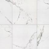 Hot Selling 60x60cm Carrara Whites Glossy GLazed Marble Look Porcelain Floor Tiles thumbnail-4