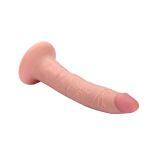 Strap-on Silicone Dildo Simple Silicone Dildo Without BallsSex Adjustable Harness Black Gold Dildo thumbnail-2