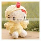 Yarncrafts Handmade Crochet Toy Cartoon Cat Stuffed Toy thumbnail-4