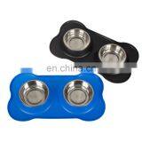 New Flexible and Easy to Clean Silicone Waterproof Non-slip Pet Dog Cat Feeding Tray Bowl Mat For Cat Dog New Flexible and Easy thumbnail-1