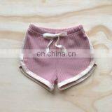 Wholesale Factory Direct Onesie New Summer Baby Boys Girls Ribbed Shorts thumbnail-6