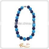 Buy Wholesale Direct From China for Anniversary Sapphire Blue Bead Charm Necklace thumbnail-2