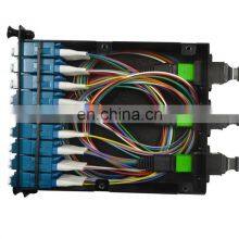 OS2 OM3 OM4 12 24 36 Fiber Optic MTP MPO LC Cassette Module thumbnail-5