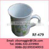 Nice Cute Print Trump Shape Promotional Soup Cup Water Gift Ceramic Cups Made in China