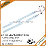 UL certificated LED Troffer Linear Retrofit Lightbar Kit magnetic led light engine