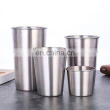New Arrival Stainless Steel Water Pint Cup Glass thumbnail-1