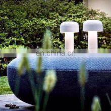 Modern Simple Unique Design Nordic Light Luxury Cute Mushroom Shape LED Night Light Table Lamp thumbnail-4