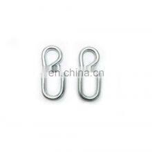 JRSGS Customized High Quality Rope Wire 8 Shaped Hook Steel Snap Hook Carabiner Rigging Hardware Hammock Hook thumbnail-2