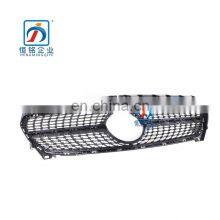 Black Fashion 2015-2019 Diamond Grille Front Diamond Grill for CLA Class W117 thumbnail-3