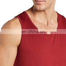 Custom Cotton Men Workout Tank Top Men Plain Gym Tank Top Breathable Men Tank Top thumbnail-5