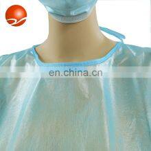 Disposable Waterproof PP+PE Surgical Gown Hospital Use Medical Adult Use Anti-Bacterial Isolation Gown thumbnail-3