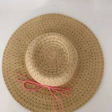 Fashion Simple Casual Hat Breathable Hollow Straw Hat in Summer Sunscreen Sun Hat thumbnail-4