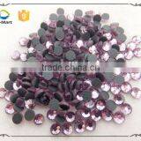 2mm-8mm Top Quality Deep Purple Iron on Rhinestone thumbnail-4