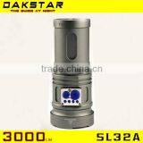 DAKSTAR SL32A XML U2 3000LM 18650 Aluminum CREE Rechargeable High Power Search Superbright Strong Light Torch thumbnail-5