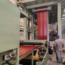 -Red Pre Coated Color Aluminum Zinc Coated Steel Coil PVDF Fluorocarbon Topcoat thumbnail-5