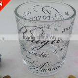 Glass Crystal Candle Decoration With Lights