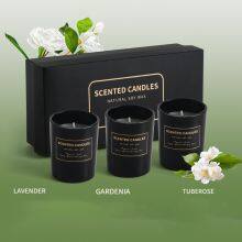 Пакеты свечей, готовые к подарку, для всех поводов - день рождения, праздник, новоселье, из 100% натурального соевого воска