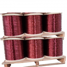 Fil émaillé en aluminium de 0,50 mm, 0,95 mm et 1,06 mm pour le rembobinage de moteurs en Indonésie et au Pakistan thumbnail-2