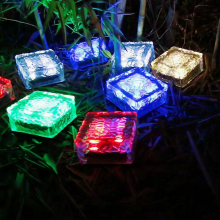 Solar Lawn Lights, Solar Ice Brick Night Lights, Solar Wall Lights, Projection Lights, Decorative Landscape Lights thumbnail-2