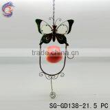 Beautiful Dragonfly Ornament Hanging Glow in the Dark Material Metal Bird Feeder Quality Choice thumbnail-2