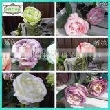 28cm Single Stem Silk Artificial Rose Flower thumbnail-5