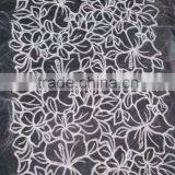 Glass Yarn Embroidery Lace Milk Silk Water Soluble Full Lace for Garment Accessory thumbnail-5