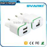 Universal 5V 2A EU AC Travel LED Light Dual USB Wall Charger for IPhone 6 6S for Samsung Galaxy S5 S6 S7 Cell Phones Adapter thumbnail-6