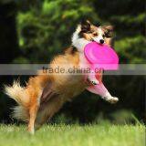 2015 Hot Selling Cheap Silicone pet accessories dog, fabric dog frisbee