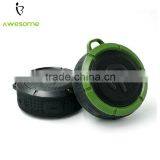 (Cheap Price) IP67 Waterproof Round Shape Portable Bluetooth Speaker, Speaker Bluetooth With Keychain, Round Portable Speaker