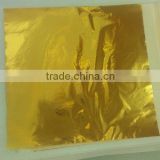 2016 decorative gold foil materials shining taiwan gold foil paper