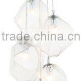 Modern Manpower Blown Glass Pendant Light thumbnail-4