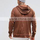 2016 New Style 100%cotton With Pocket Custom Crop Hoodies thumbnail-4