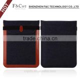 Stylish color contrast universal tablet cover for Asus Transformer Book T300 Chi leather pouch case