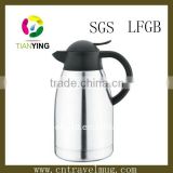 vacuum double wall stainless steel camping coffee pot