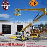 8 m CE Cheap Sale China Telescopic Boom Lift/genie Boom Lift thumbnail-2
