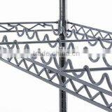 Chrome Wine Rack 8 Shelves Stores and Displays up to 72 Wine Bottles thumbnail-4