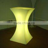 Wholsale Fasion Design Modern Plastic Bar Table, LED Low Table for Bar thumbnail-3