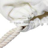 Customized Printing or Diy Dye Canvas Drawstring Backpack Bag Travel Pouch thumbnail-4