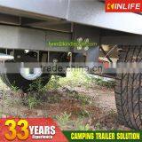 Rear Folded Hard Floor Trailer Camper Trailer for Sales thumbnail-4