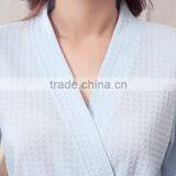 Lovers Kimono Waffle Sleepwear Bath Robe Femme Sexy Peignoir Women Dressing Gown Men Navy Long Bathrobe Thin Bridesmaid Robes thumbnail-3