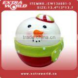 2014 New Christmas Ceramic Spice Jar