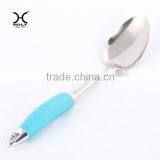 Stainless Steel Spoon With ABS +TPR Handle