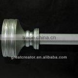 Home Fashions Round Vintage Pewter Window Hardware Set thumbnail-1