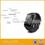 2016 Hot Selling Smart Watch U8 Factory Wholesale U8 Smart Watch Touch Screen Smart Watch U8 the Most