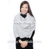 Pure Wool Ladies White Scarf